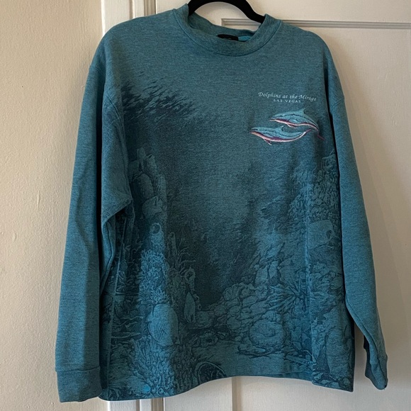 Dolphin Mirage Las Vegas Habitat sweatshirt - Picture 1 of 7
